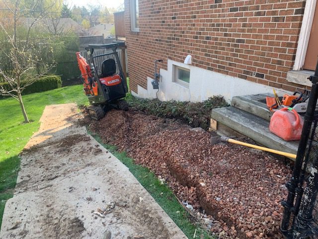 Before sod installation